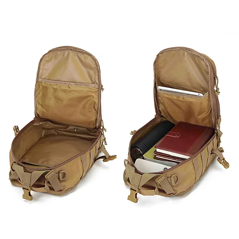 Waterproof Oxford Tactical Crossbody Sling Backpack Men Military Hunting  Chest Bag Large Camping Hiking Pack Storage Bags