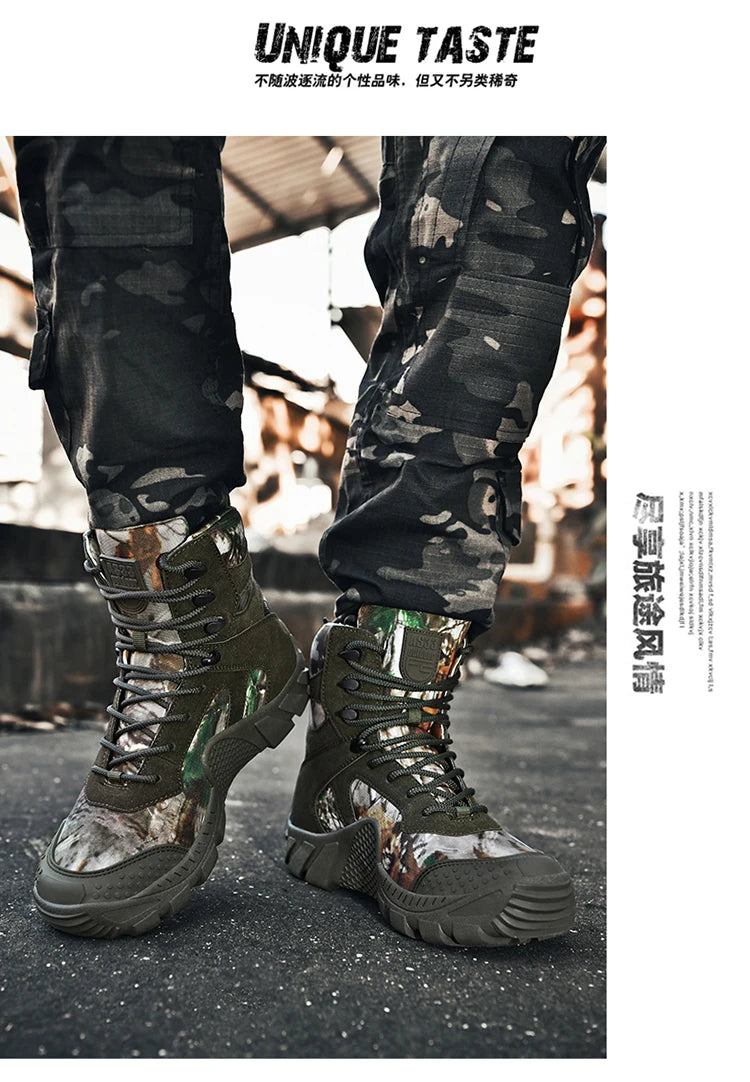 Big Size 47 Winter Men Warm Plush New Combat Boots Men Ankle Boot Quality Casual Motorcycle Boot Waterproof Men's Boots Autumn