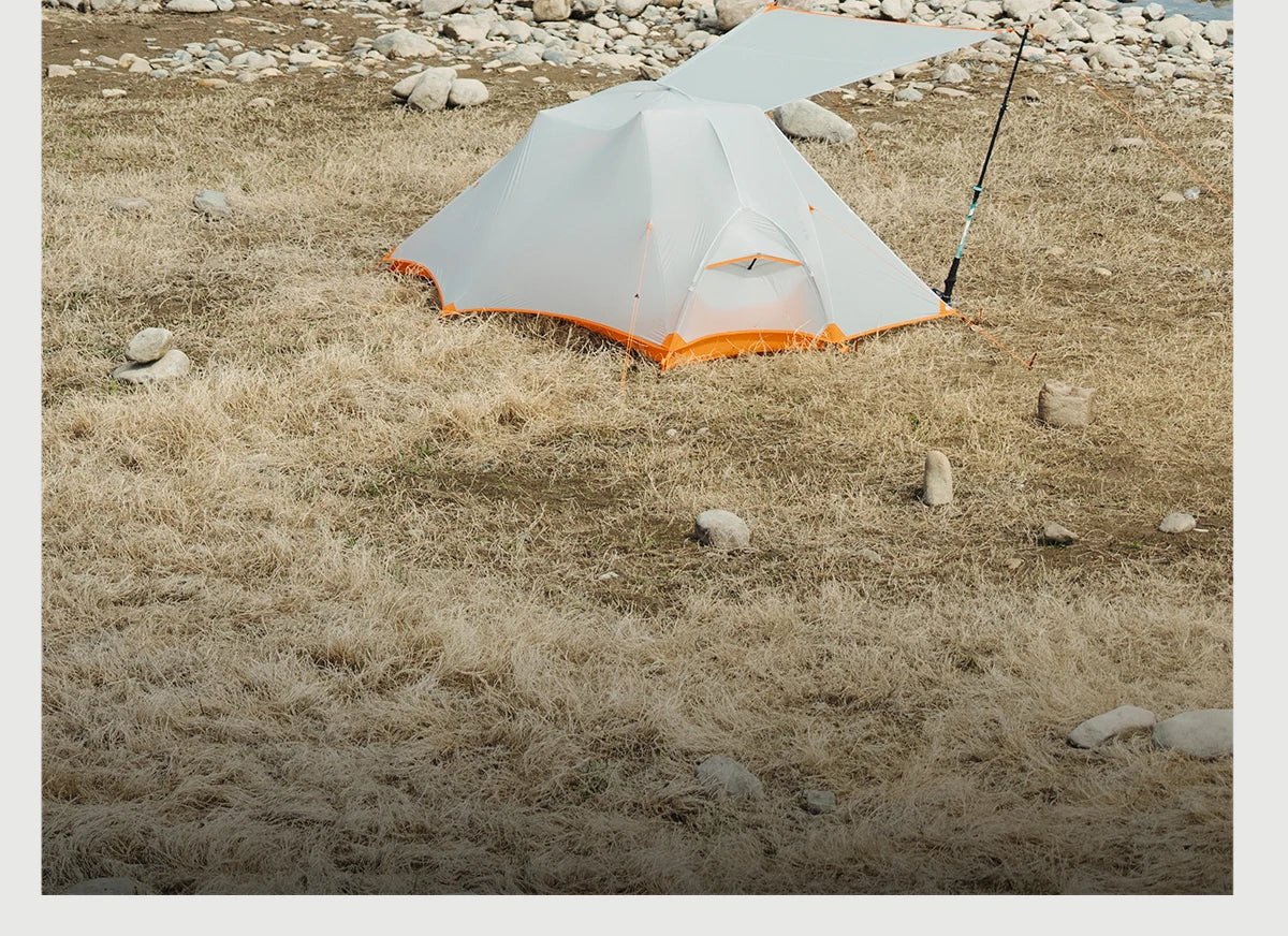 BLACKDEER Nova Camping Tent 1 Person Ultralight Tent Nylon Silicone Coated Waterproof Hiking Backpacking Outdoor DAC Pole 1.08kg