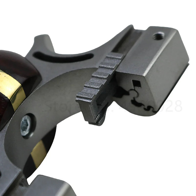 Adult Shooting Slingshot Outdoor Hunting Toy Stainless Steel Slingshot Traditional Rubber Band Hunting Catapult