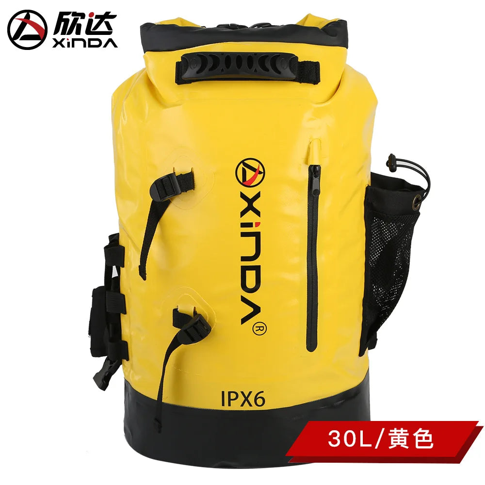 Waterproof backpack for mountaineering and tourism, outdoor mountaineering bag, for the river, p761