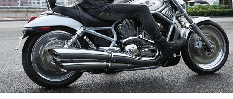 Motorcycle Riding Boots Men's Anti-slip Wear-resistant Locomotive Cycling Shoes Comfort Waterproof Anti-drop Four Seasons