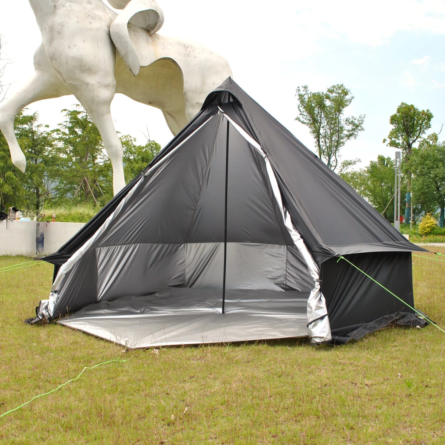 Regatta Mongolian Bell Tent - W/StoveJack, Waterproof, 4 Season Luxury Camping and Glamping Yurt Tent Outdoor