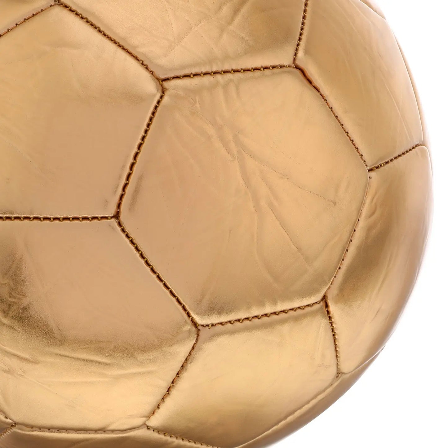 1pcs Signature Soccer Ball DIY Blank Golden Football for Kids Toddler Small Size 3 Training Matches Collection Toy
