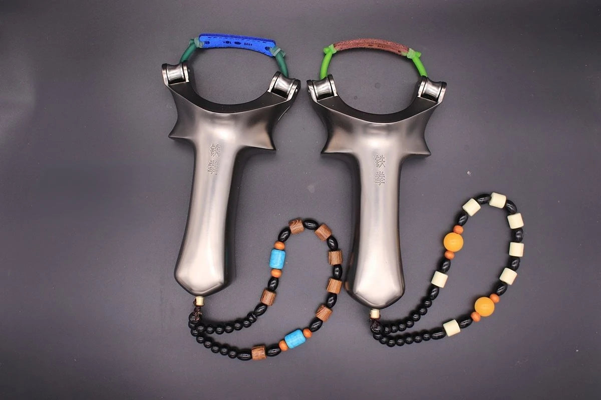 New Powerful Pulley Slingshot Outdoor Precise Fish Shooting Slingshot 7075 Aviation Aluminum Catapult Special For Fishing Darts