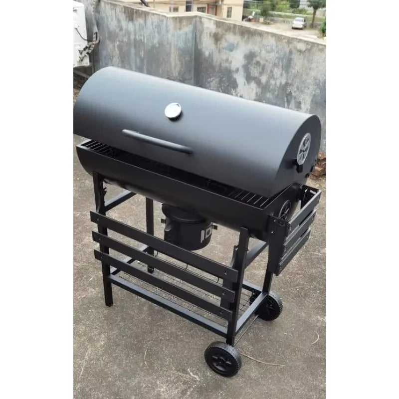 Barbecue Grill Courtyard Villa Charcoal Grill, Outdoor Grill, American Style BBQ Grill for 5 People