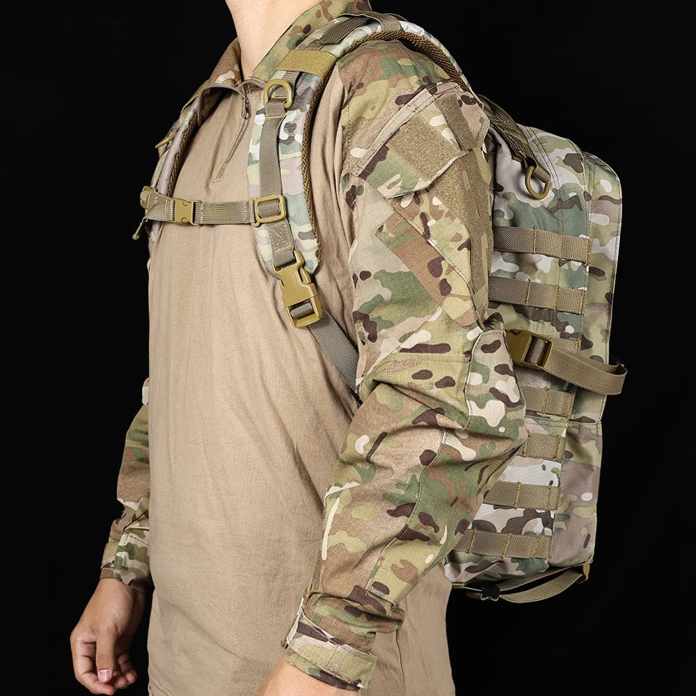 New Outdoor Sport Camping Backpack Field Survival Hiking Backpack Multifunctional Multi-camo Hunting BackPack