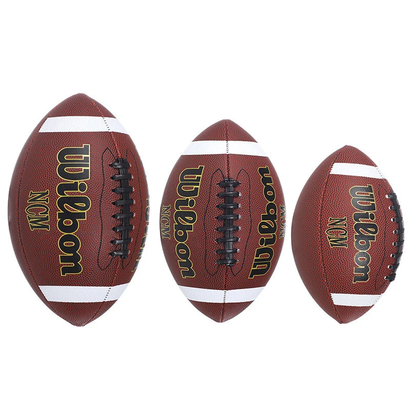 Standard Rugby Ball American Football Soccer Association Football Size 3 6 9 Sports Football Adult Kid Training Game Supplies