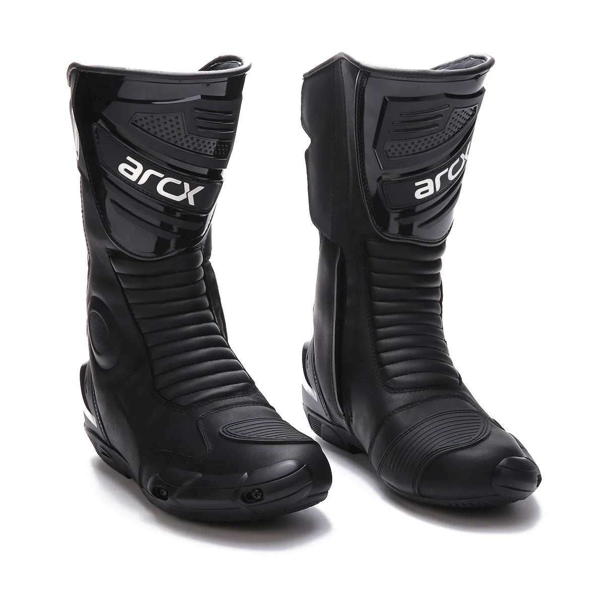 ARCX L60582 Men's High Top Racing Motorcycle Boots – Off-Road & Road Cycling Shoes for Bike Riding with Anti-Slip Sole