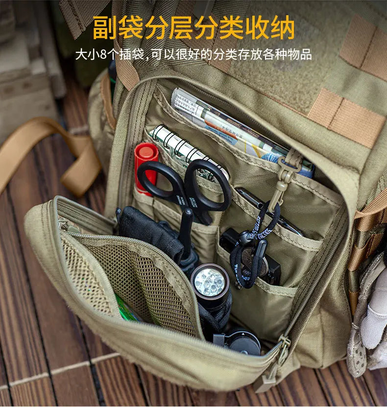New Outdoor Mountaineering Army Fans Tactical Equipment Pack 24-hour Multi Functional Assault Action Backpack