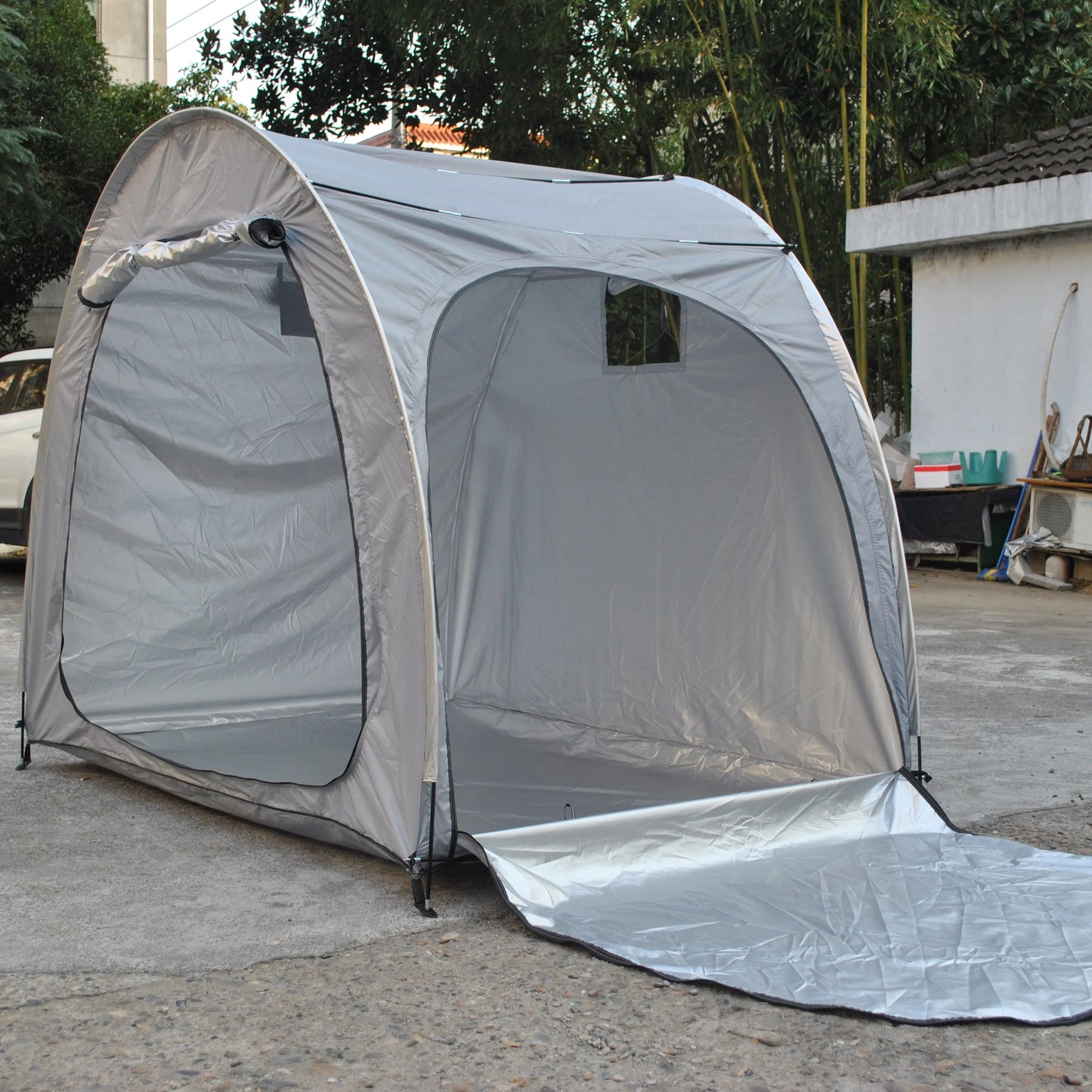 CZX-512 Advanced Motorcycle Shelter Motor Bike Storage Folding Garage Tent,Motorbike Fold Shed Tent Garage for Motorbike tent