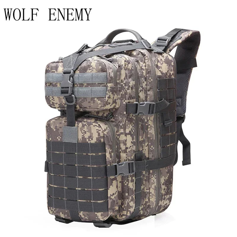 38L Hunting Tactical Assault Pack Backpack  3D Waterproof Bug Out Bag Small Rucksack for Outdoor Hiking Camping Hunting