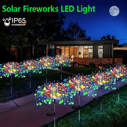 Super Solar LED Light Outdoor Waterproof Solar Light 8 Lighting Modes DIY Fairy Light Holiday Decorative garden Lights Lamp