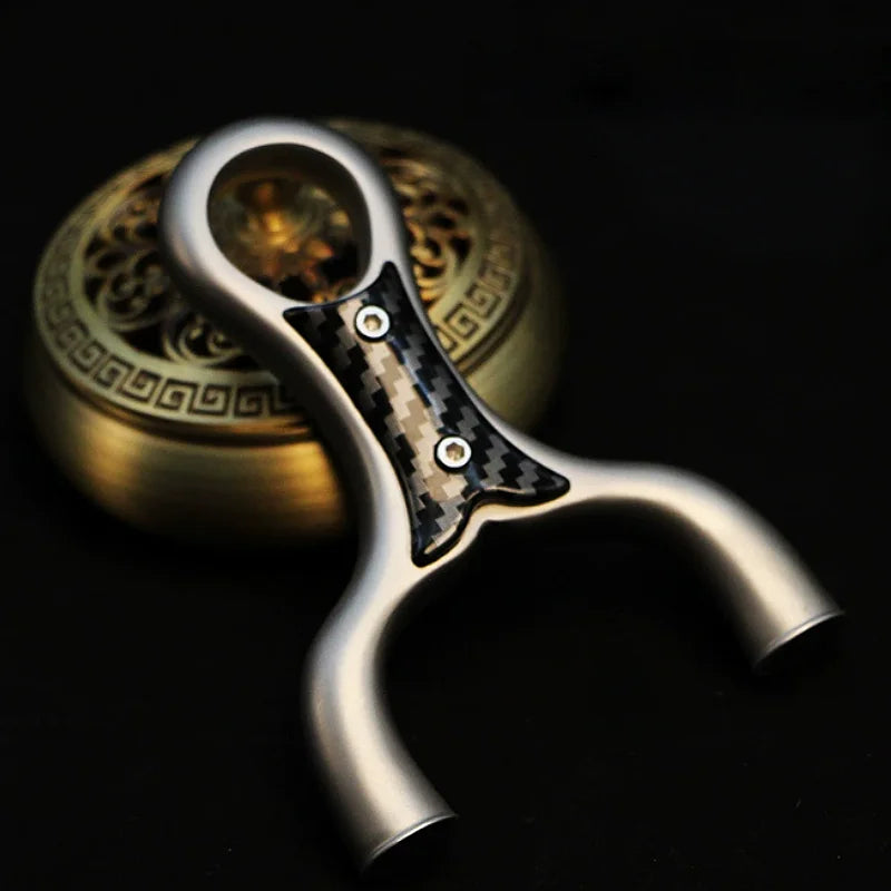 Powerful shooting slingshot outdoor shooting hunting 440C stainless steel slingshot competition accessories catapult
