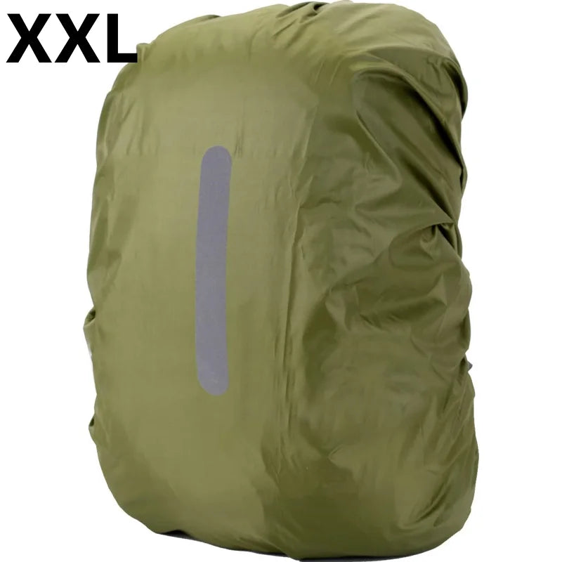 15-85L Waterproof Backpack Rain Cover Ultralight Hi-Visibility with Reflective Strip Anti-dust for Hiking Camping Cycling Travel