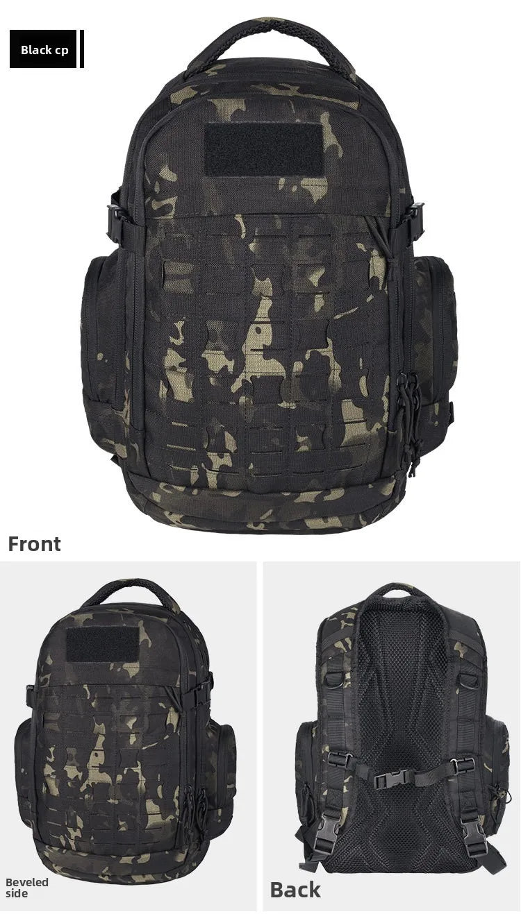 YAKEDA Assault Tactical Molle Backpack Fans 600D Sports Outdoor Bag High Capacity Tourism Hiking Mountain Camping Bags