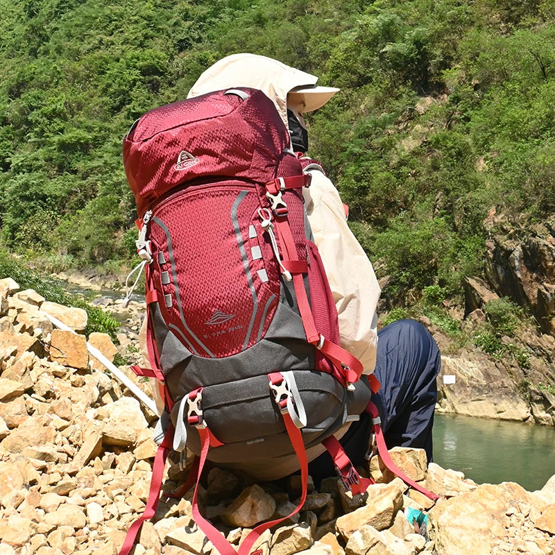 40L Ultralight Hiking Backpack for Men & Women Multi-Purpose Travel Pack | Large Capacity Trekking Camping Climbing Outdoor Gear