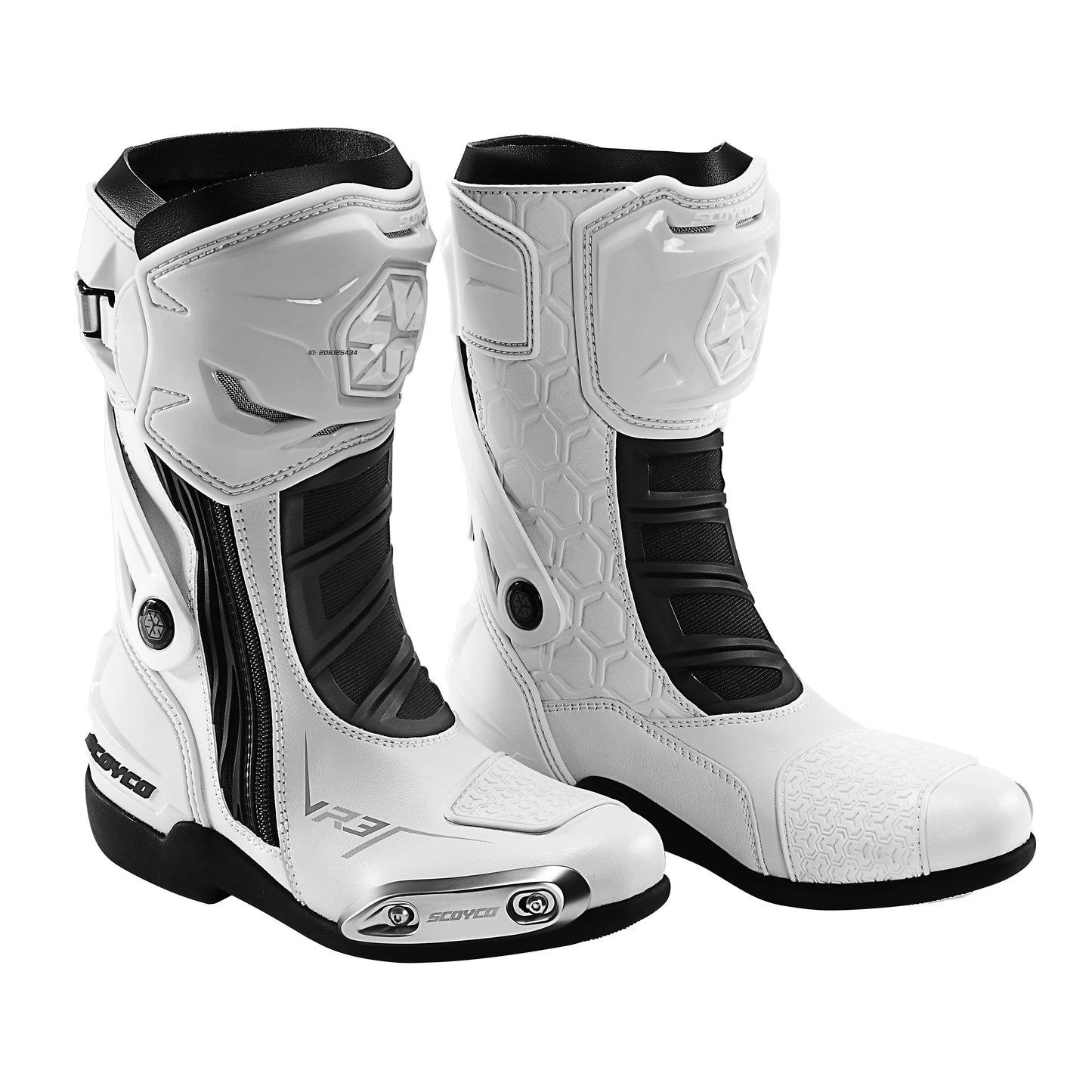 Women's Motorcycle Boots Riding Durable Anti-Slip Professional Motocross Protective Shoes Motorbike Boots Windproof Waterproof