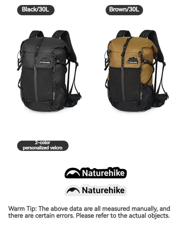 Naturehike 30+5L Ultralight Backpack Waterproof Camping Outdoor Climbing Hiking Sport Mountaineering Shoulder Men Women Bags