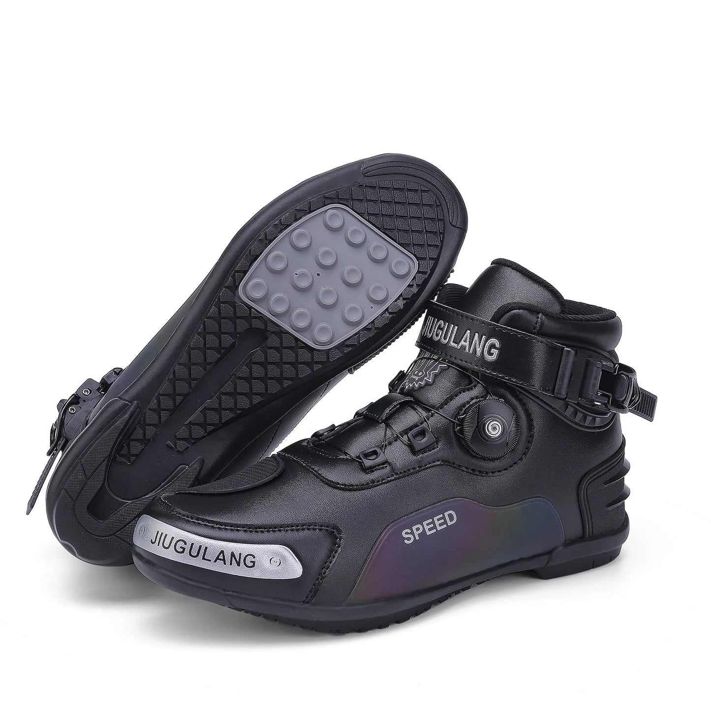 New Motorcycle riding shoes Motorcycle cross-country short boots Racing shoes Motorcycle cross-country shoes