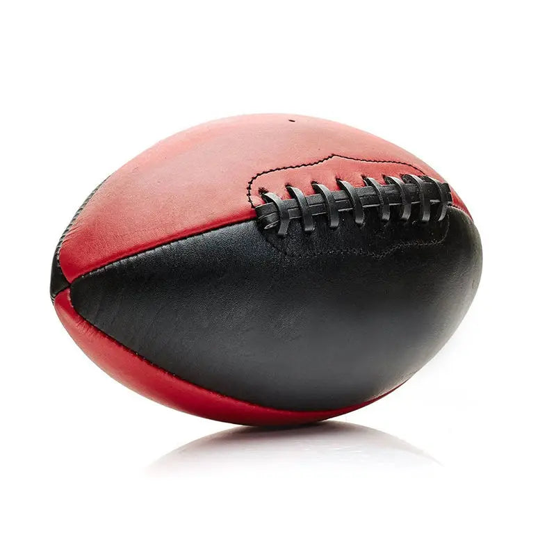 Hot Sale Professional Leather Made Style  Genuine Leather Rugby Balls Football Soccer Ball Rugby Balls