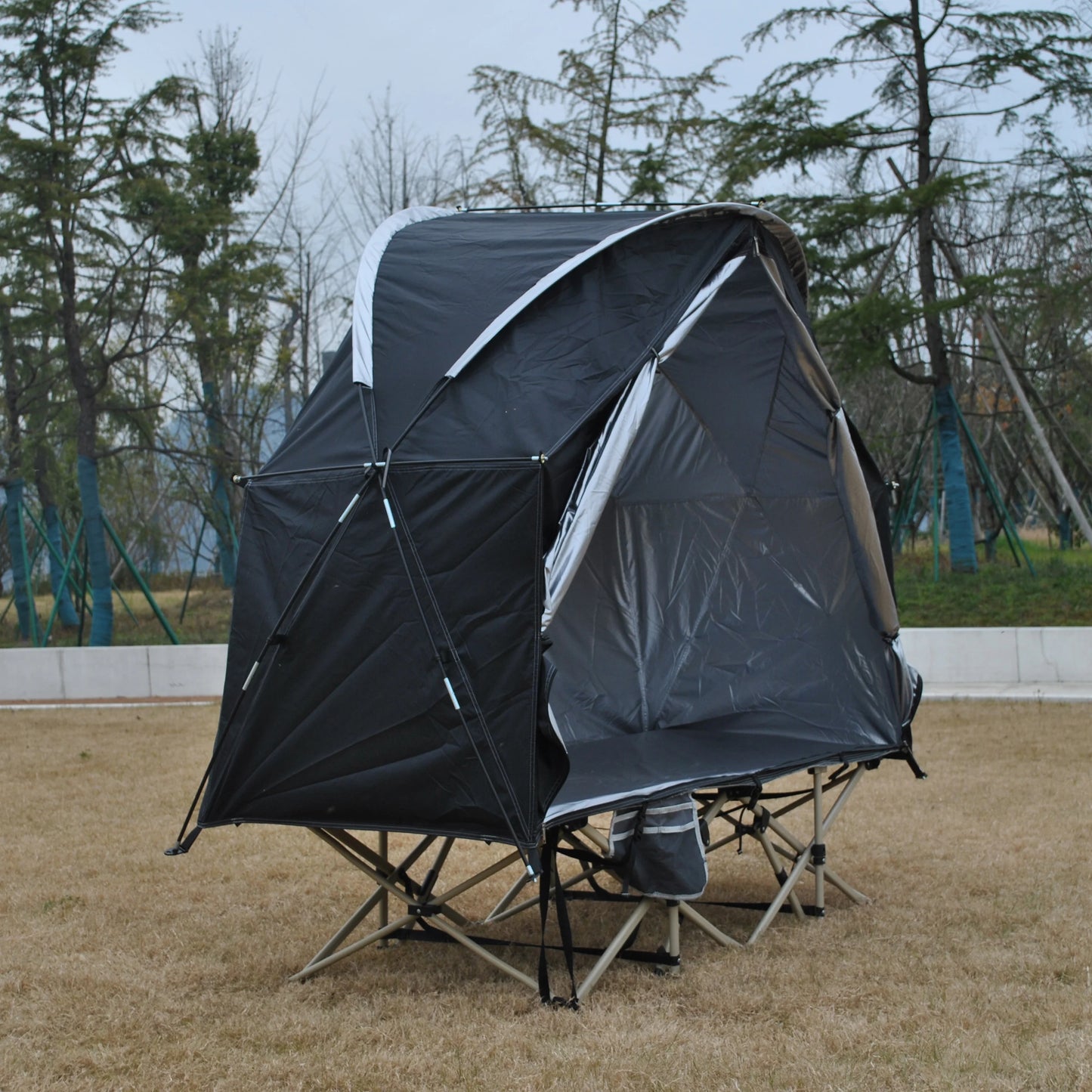 Backpacking Off-Ground Tent 1 Person For Family Gatherings and Barbecues Providing a Dry and Comfortable Space,Not including Cot