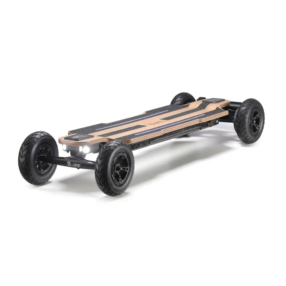 Bamboo off road electric skateboard