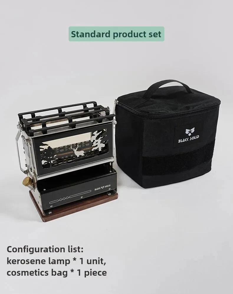 Portable Oil Lamp Stove Portable Outdoor Retro Camping Kerosene Lamp Camping Supplies Alcohol lamp