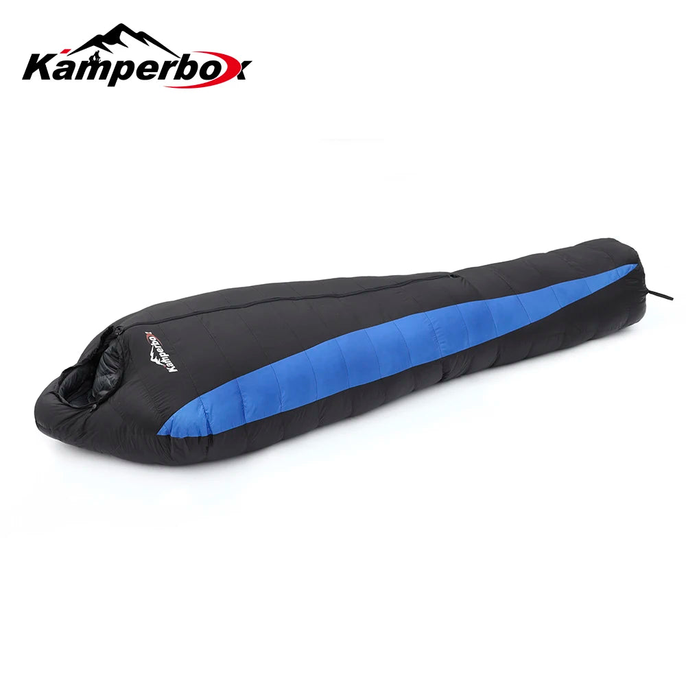 Kamperbox Sleeping Bag Camping Ultralight Outdoor Sleeping Bag Down 0-5°C Alfa210