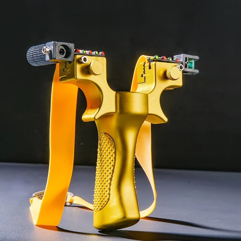 Infrared Laser Aiming Slingshot Resin Professional Hunting Catapult Set Outdoor Fishing Tools Shooting Entertainment Accessories