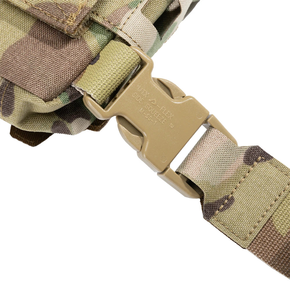 Tatcical Chest Rig Pouch Men's Functional Vest Bag Survival Army CAMO Molle System Kit Bag Backpack Locomotive Backpack