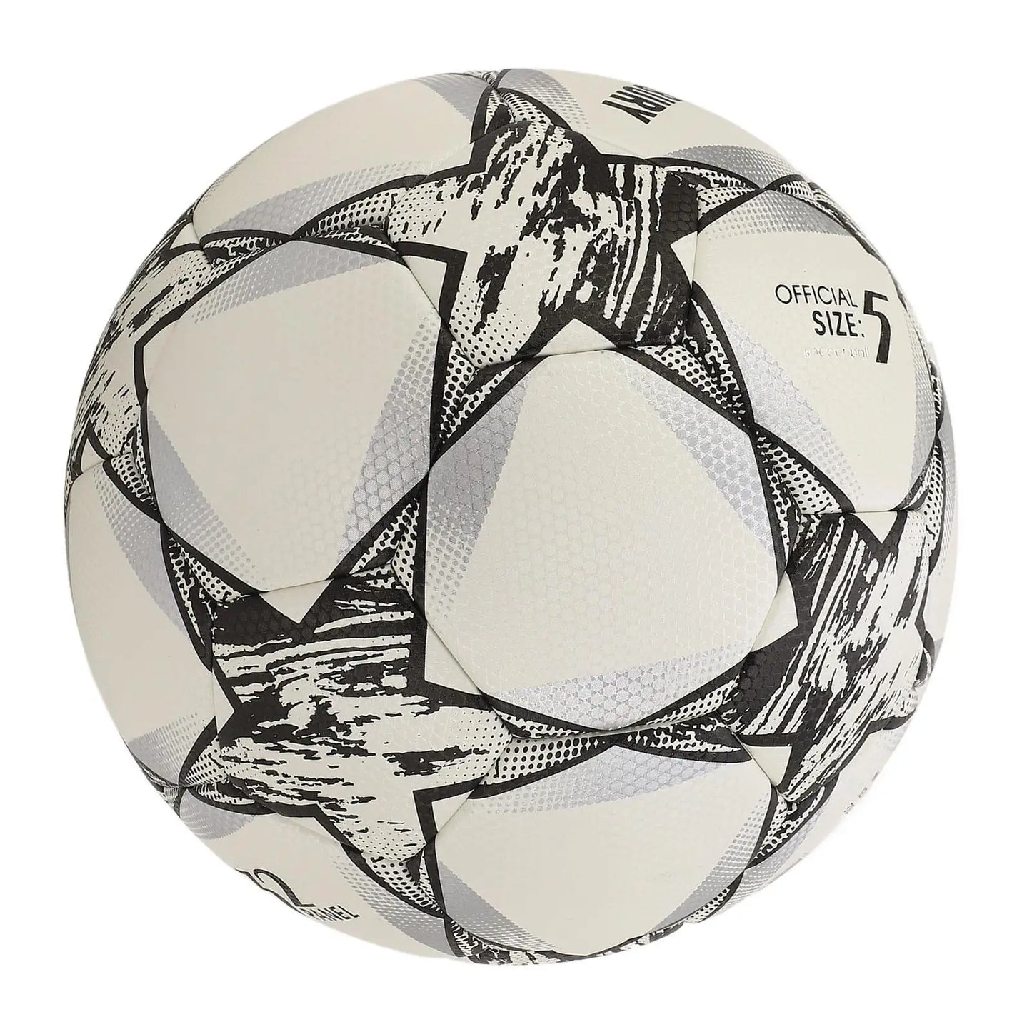 High Elasticity Size 5 PU Leather Soccer Ball Lightweight Kick Resistant for indoor Use Cool Design for kids