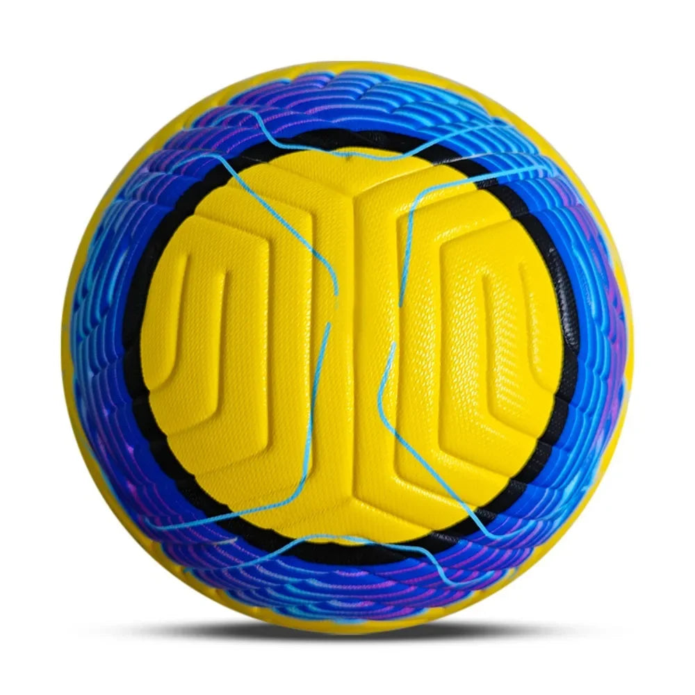 Fanceey Standard Size 5 Soccer Ball High Quality Soft PU Football Seamless Elastic Soccer Training Equipment League Futsal Ball