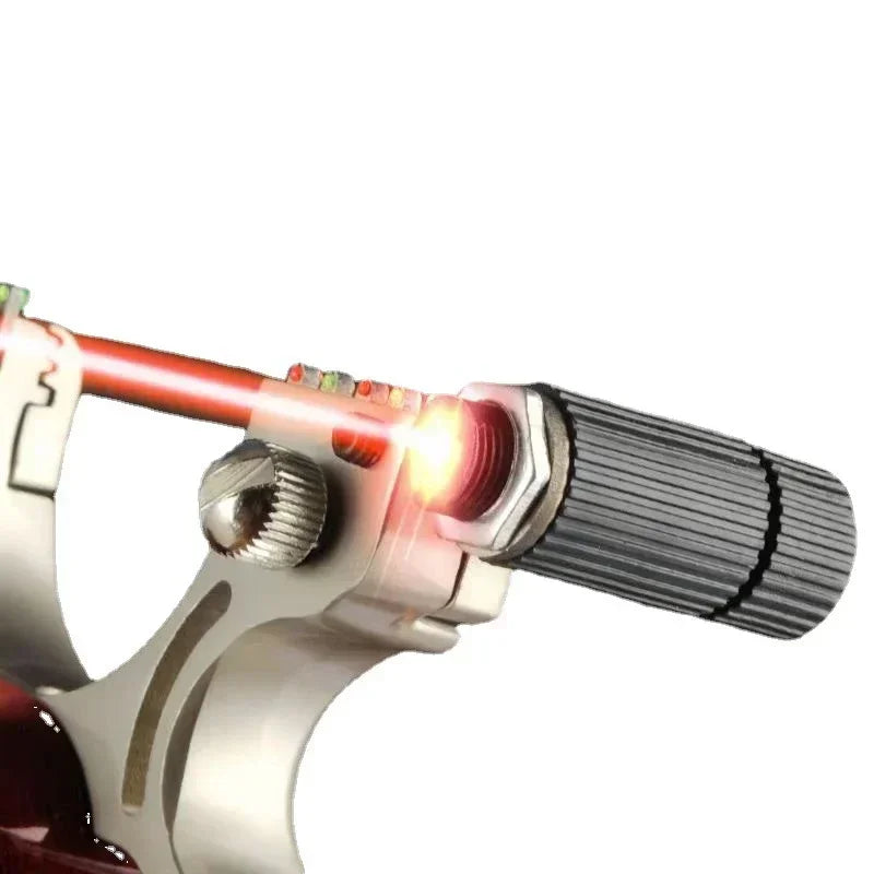 Imitative Wood Laser Slingshot Hunting Slingsshot  Outdoor Professional Shooting Sling Shot High Precision Sling Catapult