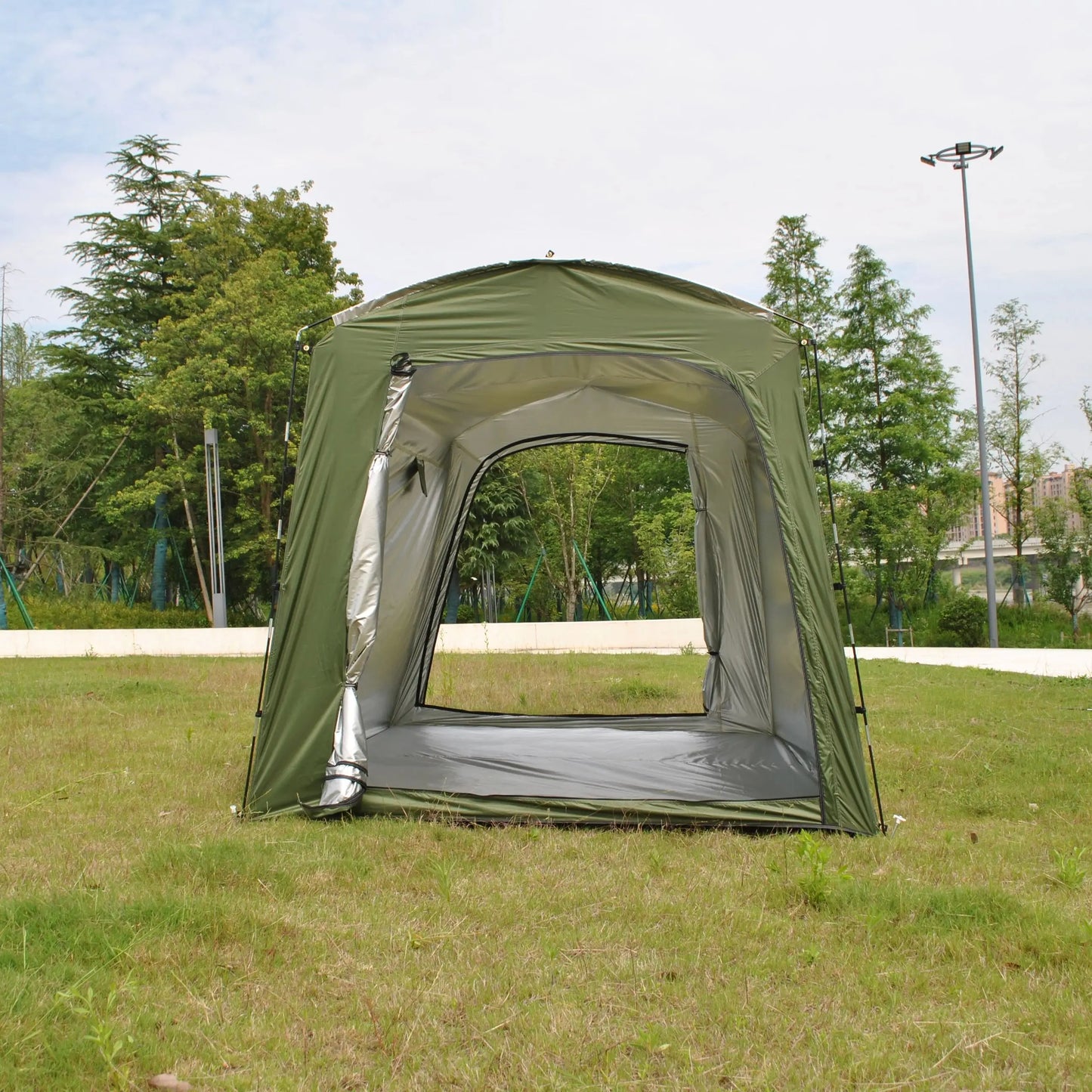 Motorcycle Storage Tent,Heavy-Duty Waterproof Bike Shelter for 8 Bikes, Oversized Outdoor Portable Shed,for Garden Equipment