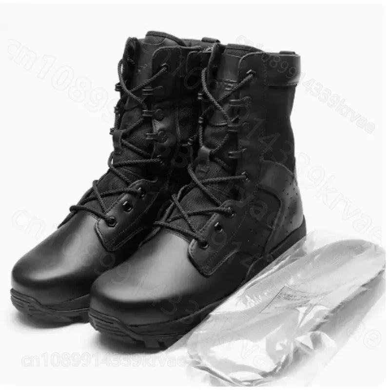 3515 Genuine Brown Boots Spring/Summer Genuine Leather Durable Off Road Mountaineering Training Desert Boots botas para moto