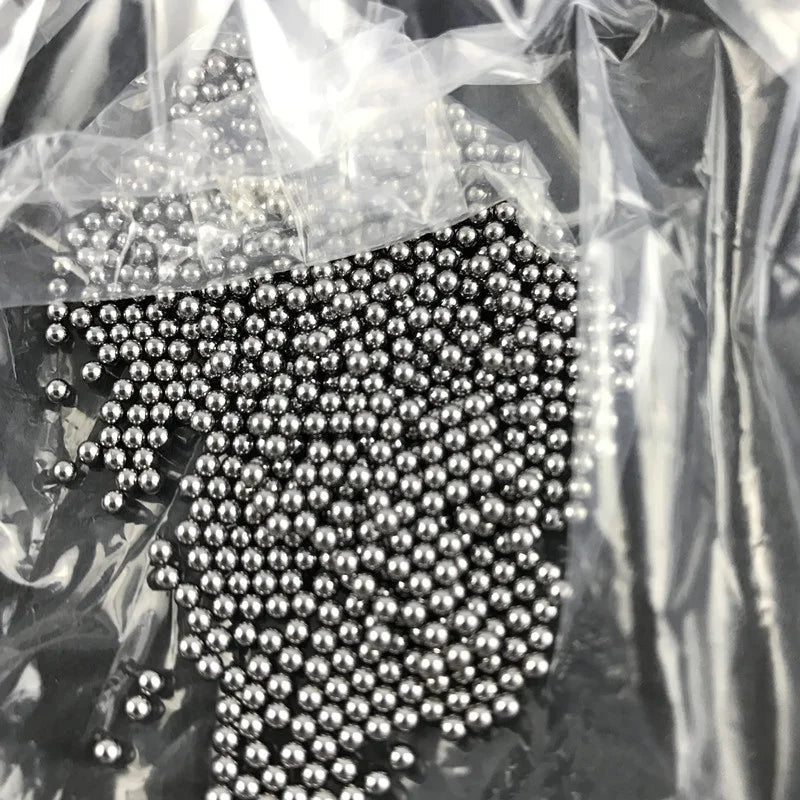 2000pcs/lot Diameter 2mm Outdoor Hunting Bow Slingshot Hunting Pinball High-carbon Ammo Mini Shot Slingshot Steel Balls Yernea