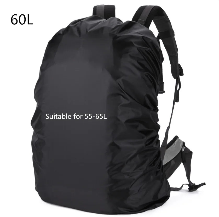 20-80L Adjustable Waterproof Dustproof Backpack Rain Cover Portable Ultralight Shoulder Protect Outdoor tools Hiking