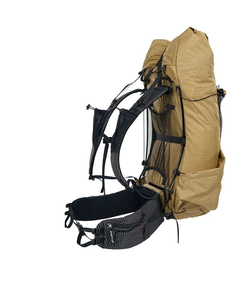 3F UL GEAR TianShan 35+10L Backpack 70D/210D Dyneema Ultralight Large Capacity Outdoor Camping Hiking Climbing Bag Waterproof