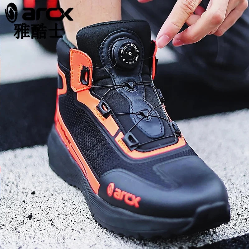 2025 New ARCX Motorcycle Riding Shoes Moto Road Botas Anti Fall Breathable Summer Moto Cycling Equipment Moto  Accessories