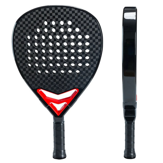 Custom Made Paddle Tennis Racket Carbon Fiber Sports Tennis Paddleball Beach Paddle Racquets