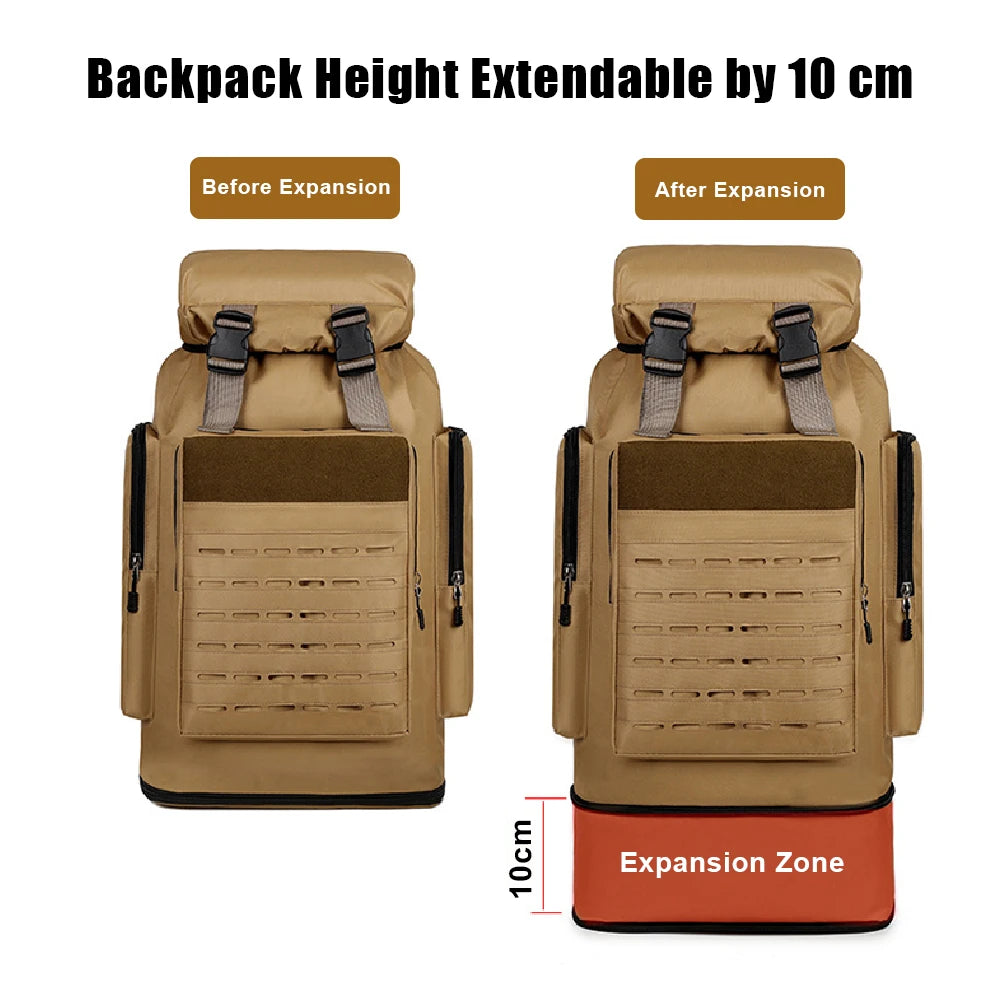 Tactical Backpack Camping Hiking Bag Large Capacity EDC Tool Storage Bag for Outdoor Sport Camping Climbing Hiking Hunting