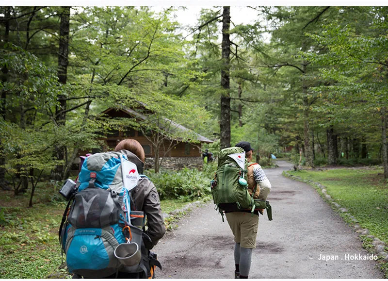 Naturehike Backpack Waterproof  Rucksack 45L 55L 65L Big Knapsack Backpacking Camping Climbing Hiking Travel Bag With Rain Cover