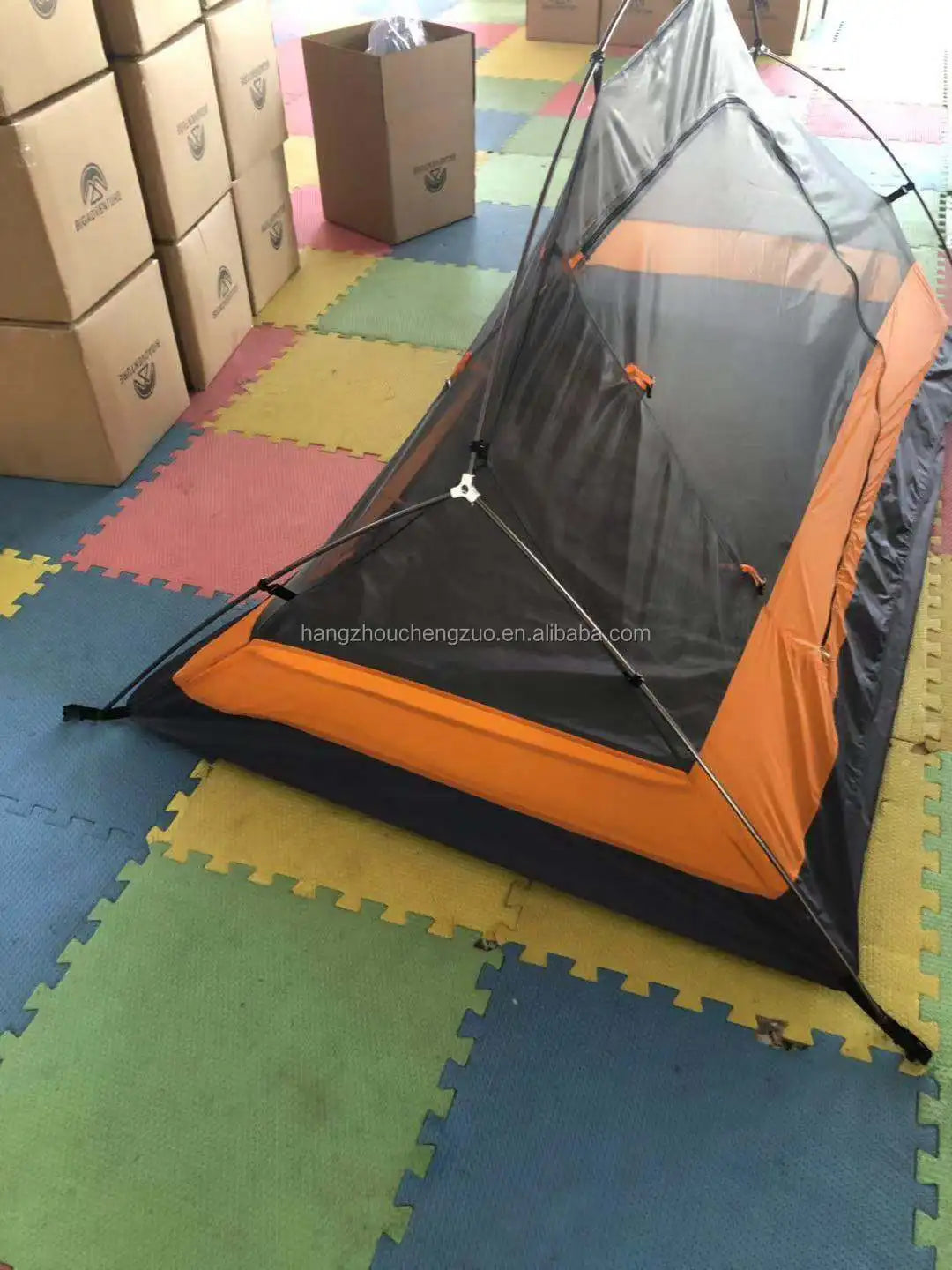 Nemo Hornet Self-standing Ultralight 2 Man Tent 20D Nylon Silicon Coated Backpacking Tent with 2 Door,20D Silicon Tent