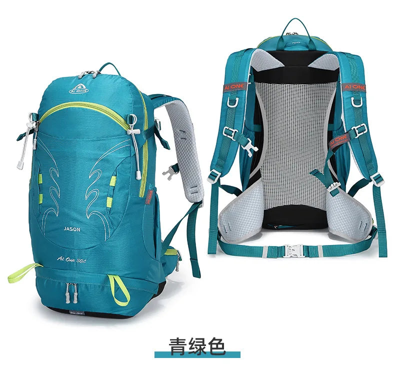 Ultralight 30L Suspension Hiking Backpack Breathable Mesh Frame Trekking Daypack for Men & Women Hiking Pack for Outdoor Sports