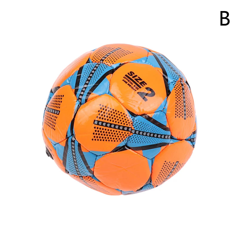 New 15CM Mini Soccer Balls Size 2 Standard High Quality PU Material Outdoor Kids Toys Sports Football Match Summer Beach Party