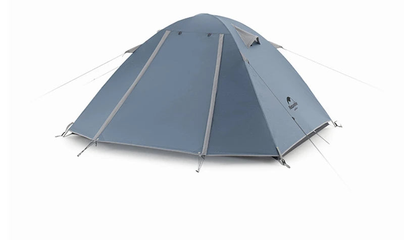 Naturehike Ultralight Tent 3-4 Person Waterproof Camping hiking tent Outdoor Double Layer Hiking Fishing Tourist Beach Tents