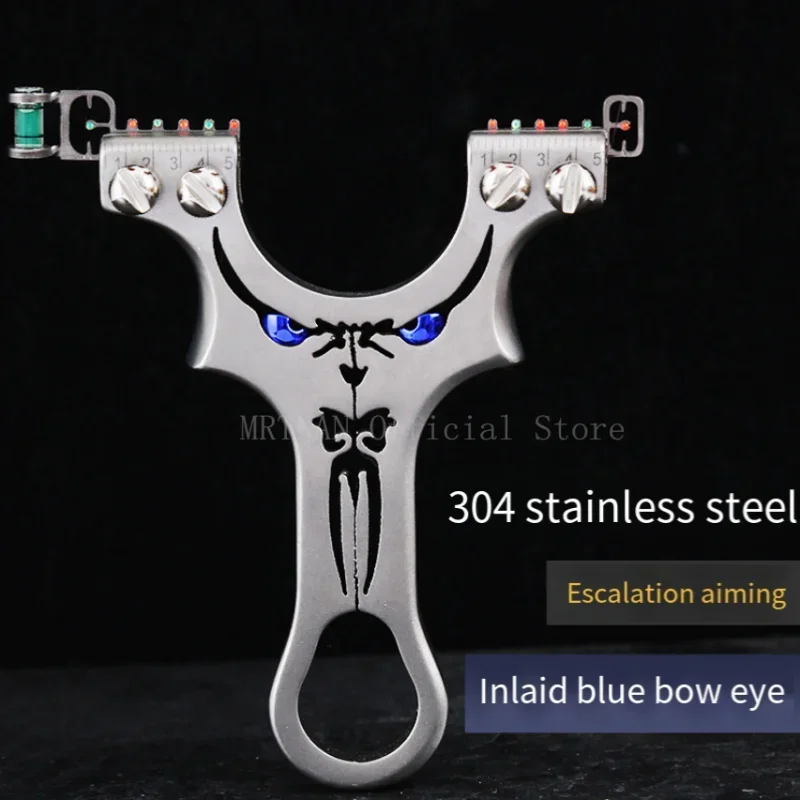 Assisted Aiming Slingsshot Double Screw Fast Compression Slingshot Outdoor Hunting Shooting Catapult Accessories