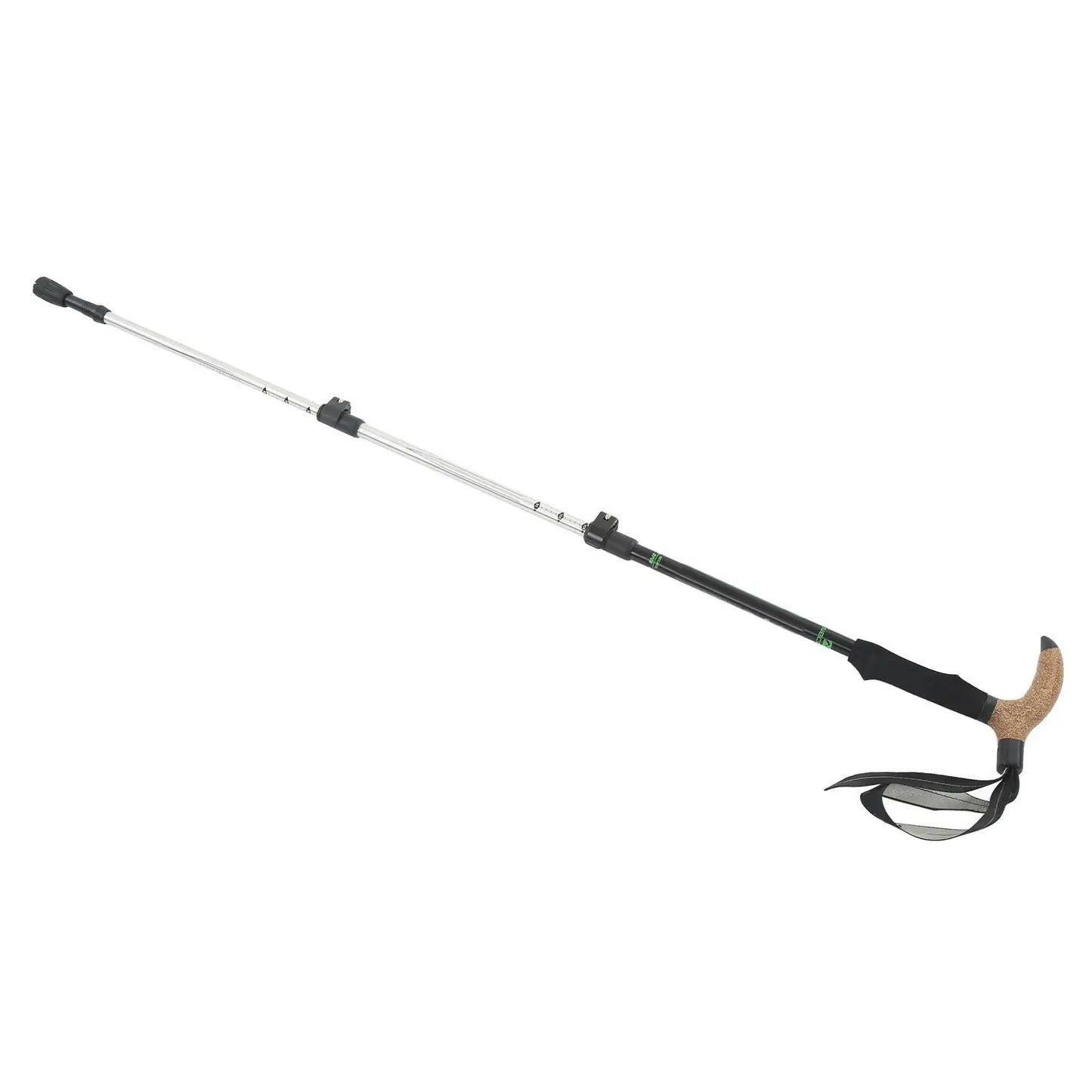 Retractable 3 Section Mountaineering Hiking Stick Lightweight Durable for outdoor Trekking Pole