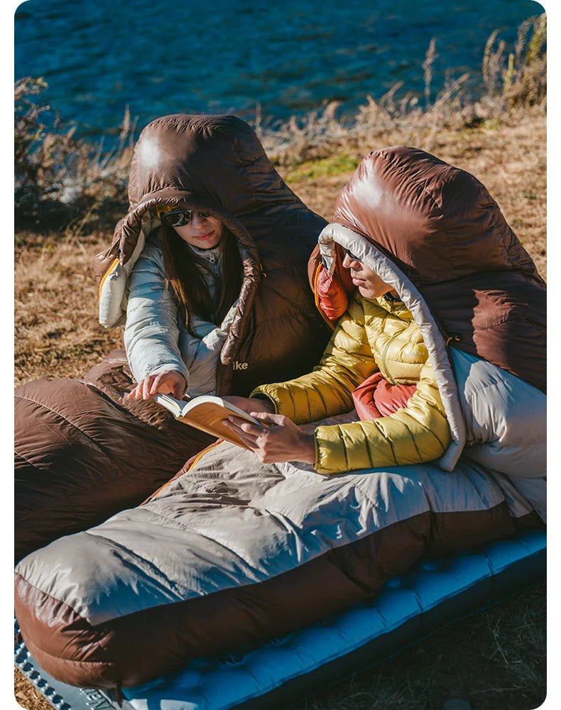 Naturehike Snowbird mummy down sleeping bag, thickened cold-proof in winter, adult outdoor camping, minus 20 degrees duck down